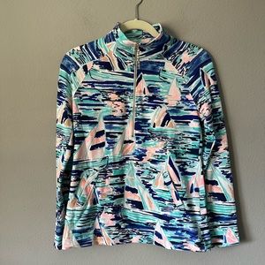 NWOT Lilly Pulitzer Skipper Popover Jacket Pier Pressure Sailboat Boat SIZE XS